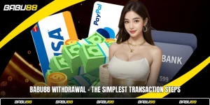 Babu88 Withdrawal