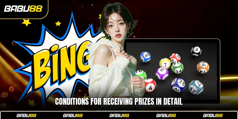 Conditions for receiving prizes in detail